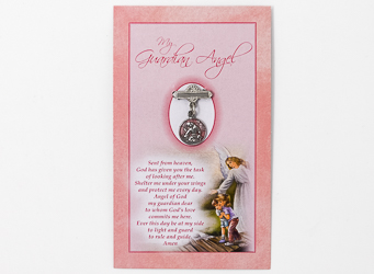 Guardian Angel Baby Brooch.