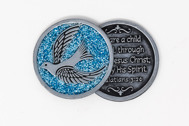 Confirmation Enamelled Pocket Token.