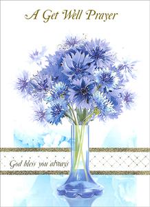 A Get Well Prayer Card.