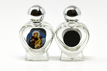 Saint Anthony Bottle Magnet with Lourdes Water.